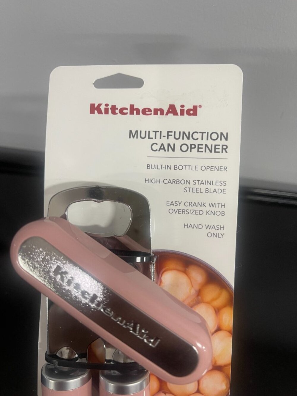 KitchenAid Dry Rose Can Opener Multi Function New - Picture 2 of 5